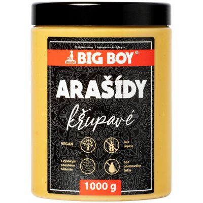 Big Boy Arašidové máslo jemné 1 kg