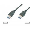 PremiumCord KU3AA2BK USB 3.0 prodlužovací A-A Super-speed 5Gbps, 9pin, 2m, černý