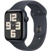 Apple Watch SE (2024) GPS 44mm Midnight Aluminium Case with Midnight Sport Band - S/M
