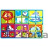 Teddies magnetické doskové zvieratá plast vo fólii 30 x 20 x 1 cm 12 ks v boxe
