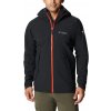 Columbia TITANIUM Pánska bunda Platinum Peak™ Softshell Jacket Farba: Black, Veľkosť: XL