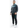 Detská súprava TUTA GIVOVA ONE FULL ZIP POLARFLEECE tmavo sivá-tyrkysová XS