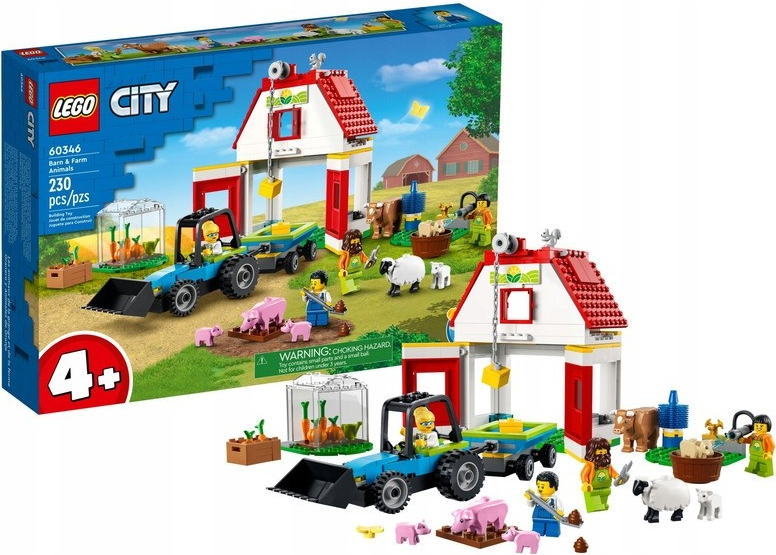 LEGO® City 60346 Stodola a zvieratká z farmy od 34,79 € - Heureka.sk