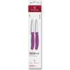 | Victorinox - Sada kuchynských nožov na zeleninu SWISS CLASSIC 8 cm 2 ks fialová | 6.7695.2C1