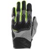 FURYGAN rukavice JACK black/grey/fluo yellow - M
