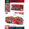 Autobus červený 1:16