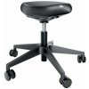 Pracovná stolička, s kolieskami, ergonomická, LEITZ Ergo Comfort Active, tmavosivá