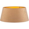 Duolla Tienidlo na lampu Cone výška 25,5 cm, béžová/zlatá - 85301