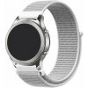 eses Nylónový náhradný remienok pre smart hodinky 22 mm Farba: biela strieborná