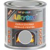 Alkyton žiaruvzdorná farba odolná vysokým teplotám 750°C, 250ml Strieborná