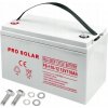 110 Ah gélová batéria 12V Deep cycle VPRO SOLAR pre karavany, fotovoltiku a ups