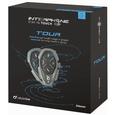 CellularLine Interphone TOUR Twin Pack