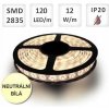 LED páska 120/1mb 2835 neutrálna 4000K 13W 12V DC