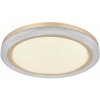 GLOBO 41372-24 BOLLY stropné svietidlo D505mm LED 20W/1100lm 2700-6500K biela, zlatá, diaľkový ovládač