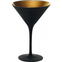 Stölzle Elements Koktailový pohár čierny zlatý 6 x 240 ml