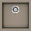 Granitový kuchynský drez SCHOCK Kiruna N-100 - s excentrom, pod pracovnú dosku Farba: twilight