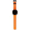 Samsung Galaxy Watch Ultra - 47 mm - Titán - Inteligentné hodinky s tmavým remienkom - Gumené - Oranžové - Veľkosť remienka: S/M/L - Displej 3,8 cm (1,5