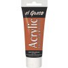 Akrylová farba El Greco 75 ml sienna pálená (Akrylová farba El Greco 75 ml )