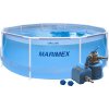 Marimex | Bazén Marimex Florida 3,05x0,91m s pieskovou filtráciou - motív transparentný | 19900116