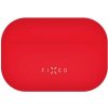 Fixed Silky ultratenké silikónové puzdro pre Apple AirPods Pro 3, červené FIXSIL-1629-RD
