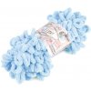Pletacia priadza Alize Puffy 100 g modrá detská 1ks