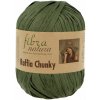 Fibra Natura Raffia Chunky 14 khaki zelená
