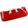 Houpačka CHEVA rovná plast červená (MAS-B128-RED)