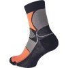 CERVA KNOXFIELD BASIC ponožky čierna/oranžová 45/46