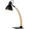 Lucide Lucide 03613/01/30 - Stolná lampa CURF 1xE27/60W/230V čierna LC0802 + záruka 3 roky zadarmo