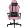 Herná stolička DXRacer PRINCE ružová, látková