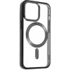 Kryt SWISSTEN Clear Jelly MagStick Metal pre Apple iPhone 13 Pro - priehľadný / čierny