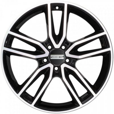 FONDMETAL KOROS 8x19 5x112 ET38 gloss black machined