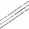 Retiazka z chirurgickej ocele Rolo Round 3mm / 40-90cm - 50 cm