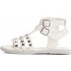 Geox detské sandále z ekologickej kože, biela farba veľkosť 28