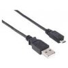 PremiumCord ku2m5f micro USB 2.0, A-B, 5m, černý