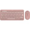 Set klávesnice a myši Logitech Pebble 2 Combo MK380s, Rose - US INTL (920-012241)