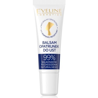 Eveline Cosmetics Egyptian Miracle vyživujúci a hydratačný balzam na pery s antibakteriálnou prísadou 12 ml