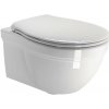 GSI - CLASSIC závesná WC misa, 37x55cm, biela ExtraGlaze 871211