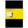 Moleskine Squared Cahier - Black Cover (3 Set) (Moleskine)(Brožovaná)