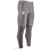COMPRESSPORT Seamless nohavice, grey melagne XL