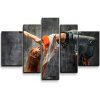 Sablio Obraz - 5-dílný Tanečnica - 125x90 cm
