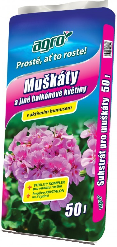 Agro pro muškáty 50 l