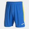 GLASGOW II SHORT futbalové šortky azúrová žltá 6XS
