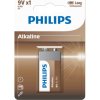 Philips Batéria 9 V Entry Alkaline, 1 ks