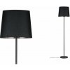 PAULMANN Stojací lampa Neordic Enja látkové stínidlo černá / měď / mramor 79612