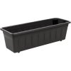 Nohel garden Truhlík samozavlažovací GARDENFLOR plastový hnědý 80cm
