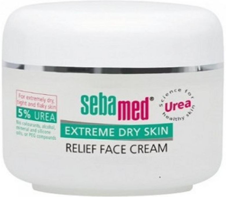 Sebamed Urea 5% upokojujúci krém na tvár 50 ml