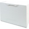 ARTPLAST Botník LINEA RATTAN 51 x 17,3 x 40,1 cm biely