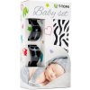T-tomi Baby set - bambusová osuška + kočíkový kolíček Zebra