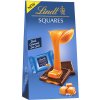 Lindt Štvorčeky tmavý karamel a morská soľ 144g